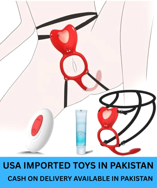 main Remote Control Couple Vibrator Ring Anal Plug - Image 1