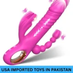 Rose Thrusting Rabbit Vibrator for Women