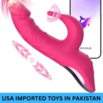 App Control Thrusting Rabbit Vibrator for Women