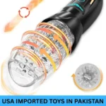 Automatic Male Masturbator with Thrusting Vibrations