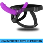 Silicone Double Strap On Dildo for Women