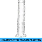 Clear Suction Cup Dildo for Women