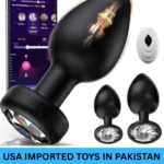 Remote Control Vibrating Anal Plug Set Pakistan