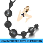 Vibrating Anal Beads Silicone Prostate Massager Toy