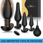 5PCS Vibrating Anal Plug Set with Remote