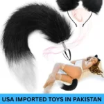 Fox Tail Anal Plug Stainless Steel Cosplay Toy