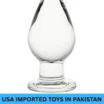 Large Glass Anal Plug Crystal Massage Toy