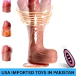 Remote Control Heating Dildo Vibrator for Women