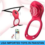 Rose Remote Control Wearable Couple Vibrator