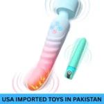 Heating G Spot Vibrator Wand Set for Women