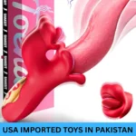 Tongue Vibrator Rose Toy for Women