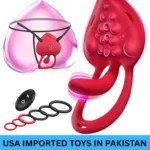 Wearable Couple Vibrator With Remote Control